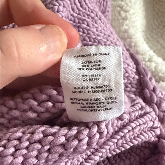 Helmut Lang Seamed Crew Knit 'Wisteria’ - Picture 2 of 5